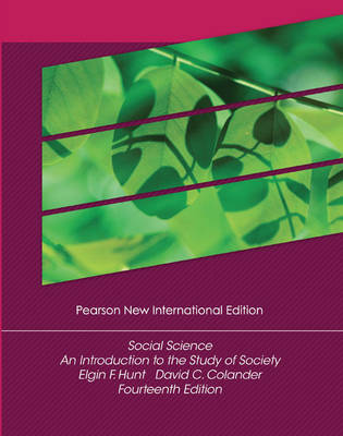 Book cover for Social Science:An Introduction to the Study of Society PNIE, plus MySearchLab without eText