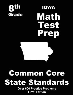 Book cover for Iowa 8th Grade Math Test Prep