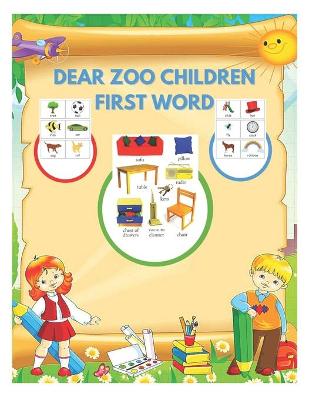 Book cover for Dear Zoo Children First Word