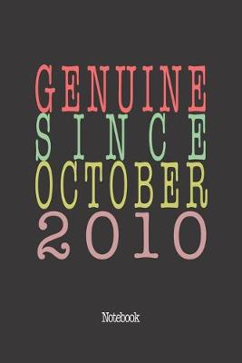 Book cover for Genuine Since October 2010