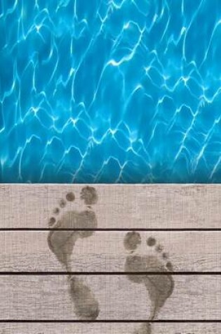 Cover of Wet Footprints by Swimming Pool Journal