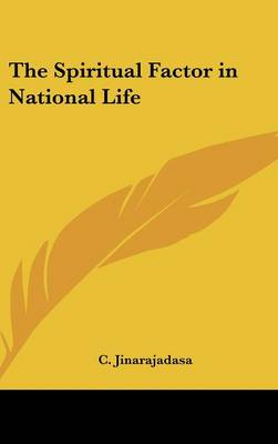 Book cover for The Spiritual Factor in National Life