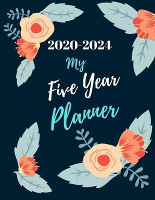 Book cover for Five Year Planner 2020 - 2024