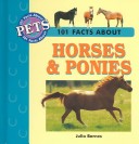 Book cover for 101 Facts about Horses & Ponies