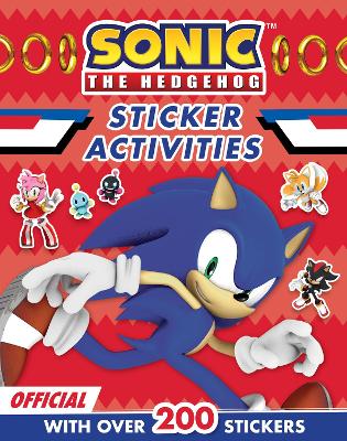 Book cover for Sonic the Hedgehog Sticker Activities Book