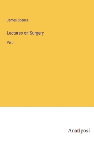 Cover of Lectures on Surgery