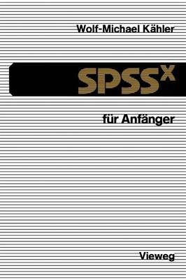 Book cover for SPSSx für Anfänger