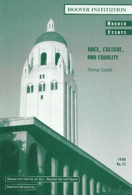 Book cover for Race, Culture, and Equality