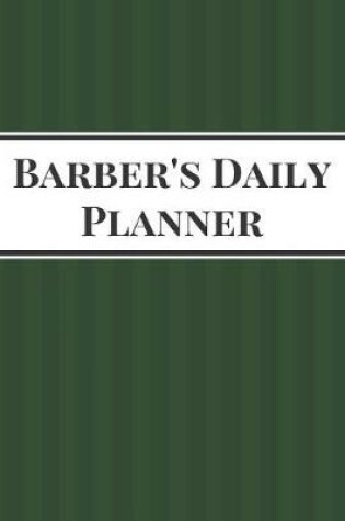 Cover of Barber's Daily Planner