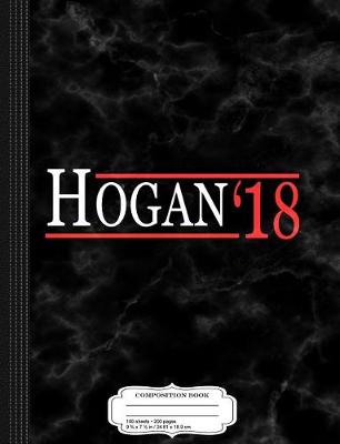 Book cover for Larry Hogan for Governor of Maryland 2018 Composition Notebook