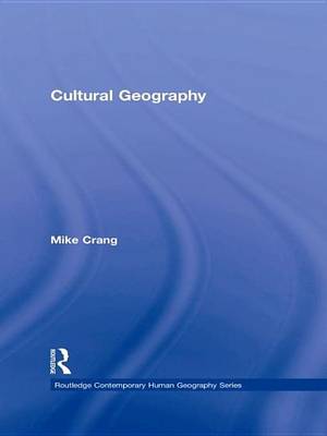 Book cover for Cultural Geography