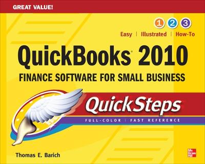 Book cover for QuickBooks 2010 QuickSteps