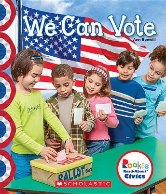 Book cover for We Can Vote (Rookie Read-About Civics)