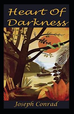 Book cover for Heart of Darkness (A classics novel by Joseph Conrad)(illustrated edition)