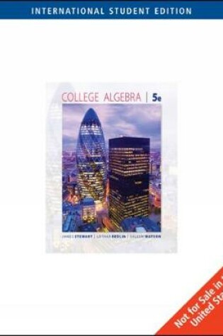 Cover of College Algebra, International Edition