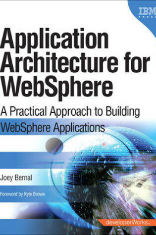 Cover of Application Architecture for WebSphere