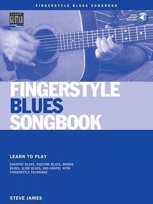 Book cover for Fingerstyle Blues Songbook