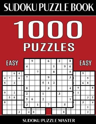 Book cover for Sudoku Puzzle Book 1,000 Easy Puzzles, Jumbo Bargain Size Book