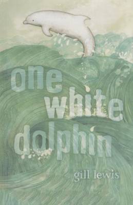 Book cover for One White Dolphin
