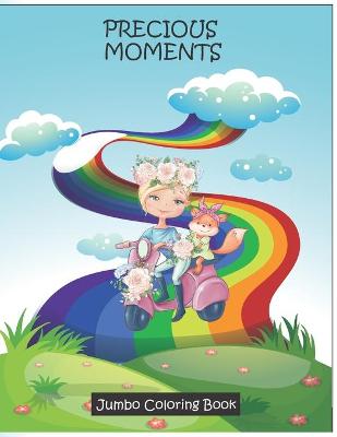 Book cover for Precious Moments Jumbo Coloring Book