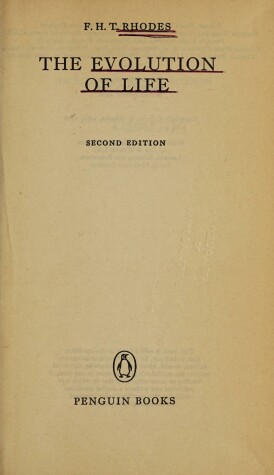 Book cover for The Evolution of Life