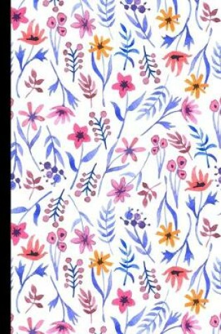 Cover of Watercolor Flower Notebook