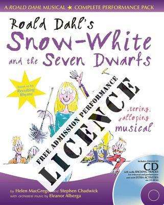 Cover of Roald Dahl's Snow-White and the Seven Dwarfs Performance Licence (no admission fee)