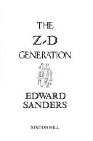 Cover of The Z-D Generation