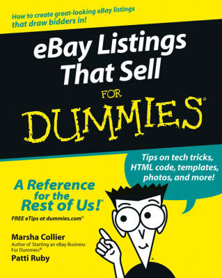 Book cover for eBay Listings That Sell For Dummies