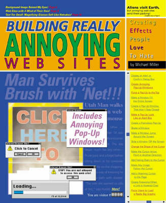 Book cover for Building Really Annoying Web Sites