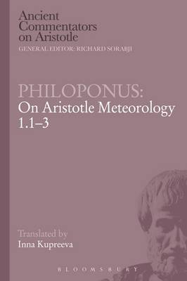 Cover of Philoponus: On Aristotle Meteorology 1.1-3