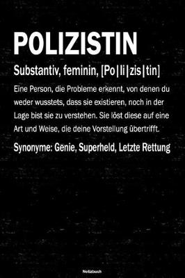 Book cover for Polizistin Notizbuch