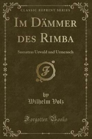 Cover of Im Dämmer Des Rimba