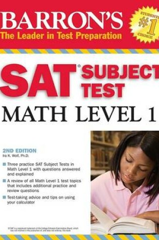 Cover of Barron's SAT Subject Test Math Level 1