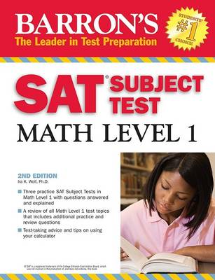 Book cover for Barron's SAT Subject Test Math Level 1