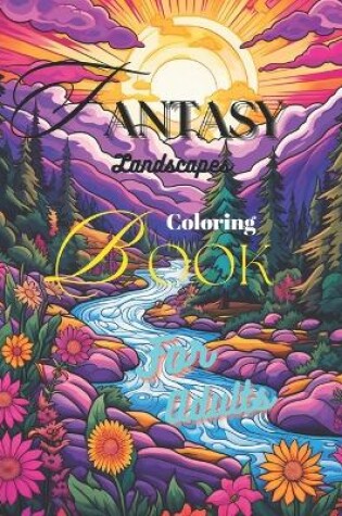 Cover of Fantasy Landscapes Coloring-Book