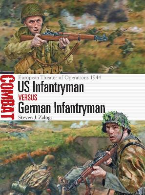Book cover for US Infantryman vs German Infantryman