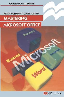 Book cover for Mastering Microsoft Office