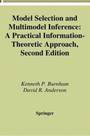 Cover of Model Selection and Multimodel Inference