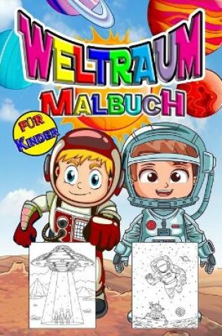 Cover of Weltraum Malbuch für Kinder