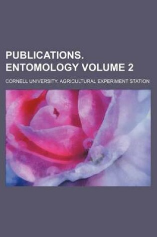 Cover of Publications. Entomology Volume 2