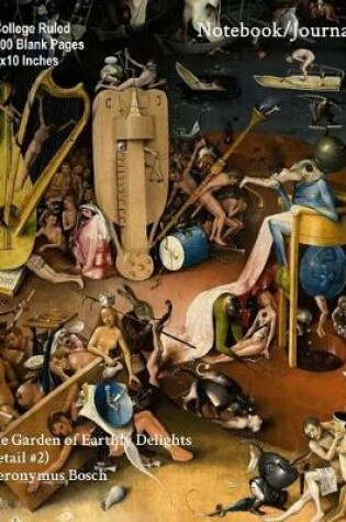 Cover of Notebook/Journal - The Garden of Earthly Delights (Detail #2) - Hieronymus Bosch