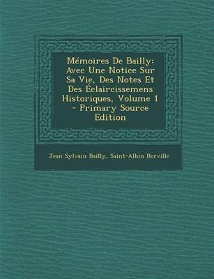 Book cover for Memoires de Bailly