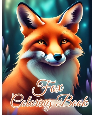 Book cover for Fox Coloring Book