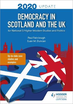 Book cover for Democracy in Scotland and the UK 2020 Update: for National 5/Higher Modern Studies and Politics