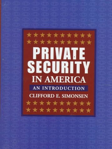 Book cover for Private Security in America
