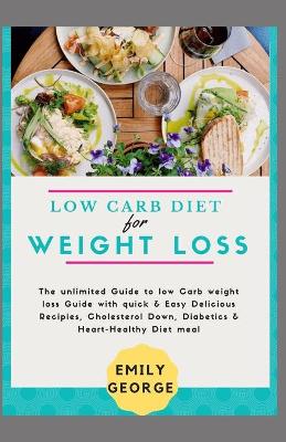 Book cover for Low carb diet for weight loss