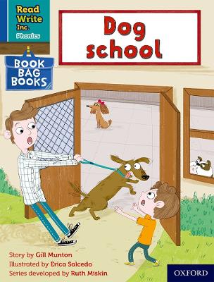 Book cover for Read Write Inc. Phonics: Dog school (Blue Set 6 Book Bag Book 1)