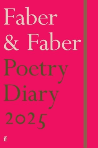 Cover of Faber Poetry Diary 2025