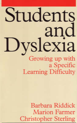 Book cover for Students and Dyslexia